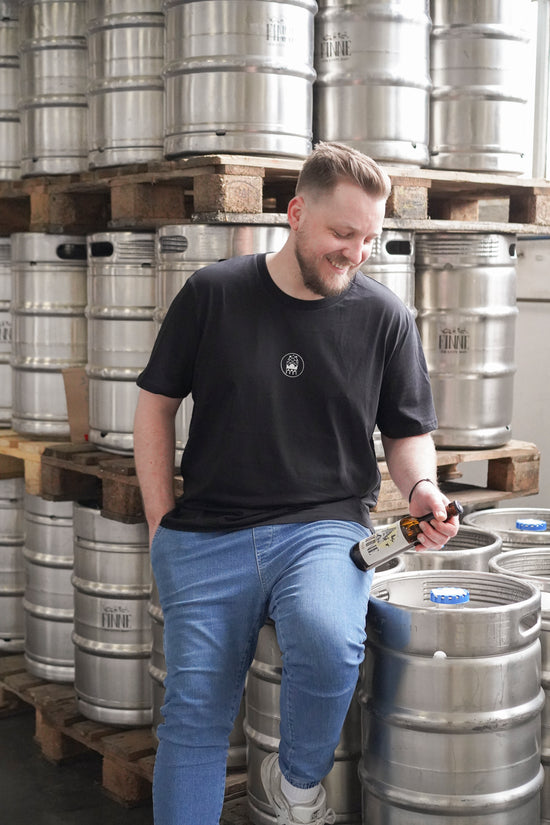 T-Shirt Brauprozess (schwarz)